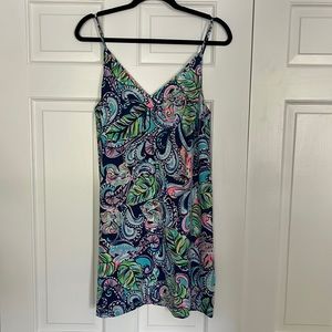 Lilly Pulitzer Silk Slip Dress Size M